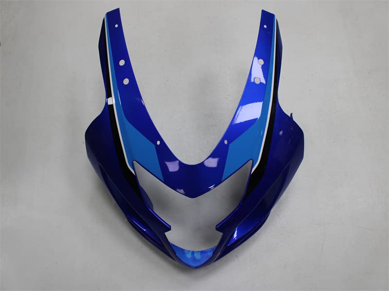 YTL Blue White Full Fairing Fit for Suzuki 2004-2005 GSXR 600/750 - color: 012 Blue White