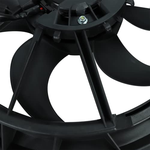 Radiator Cooling Fan Assembly Compatible with Ford Focus 2012-2017 2.0L - style: Ford Focus 2012-2017