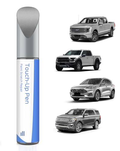 JS/M7432A Iconic Silver Metallic Touch Up Paint Compatible with Ford Exact Match–Chips and Nicks Touch Up - color: Iconic Silver Metallic(JS/M7432A) compatible with Bronco/Bronco Sport/Edge/Escape/Expedition/Explorer/F-150/F-150 Lightning/F-250 Super Duty