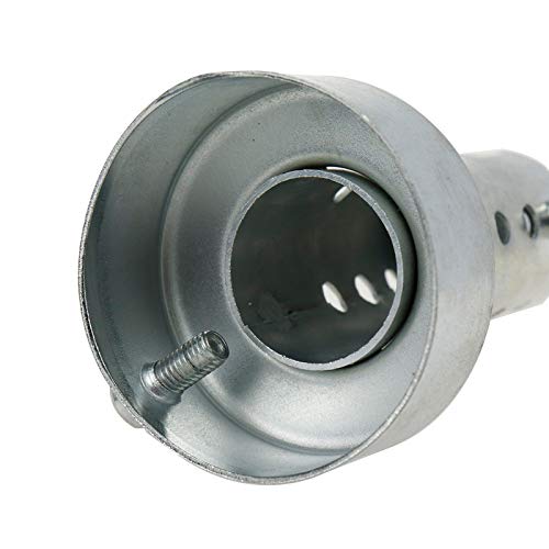 Modengzhe 2 Pcs 48mm Motorcycle Exhaust Pipe Muffler 3.2-Inch Length