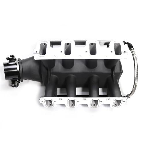 300-117 Hi-Ram EFI LS Intake Manifold with 102mm Throttle Body - size: 300-117KIT Black