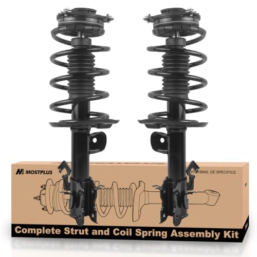 MOSTPLUS Pair Front Complete Strut Assembly 172948 172947 Compatible with 2014-2019 Nissan Sentra Coil Spring Shock Absorbers - style: 14-19 Sentra Front Struts (2PCS)