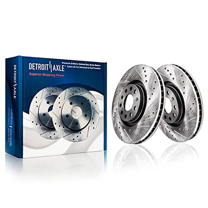 Detroit Axle - Brake Kit for 2015-2020 VW Passat - size: 8PR42394/kit