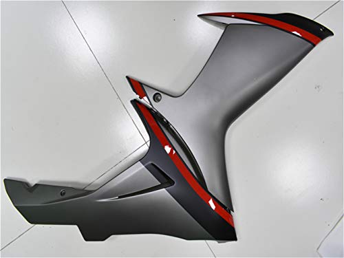 YTL Grey Black Full Fairing Fit for Suzuki 2011-2026 GSXR 600/750 - color: 010 Grey Black