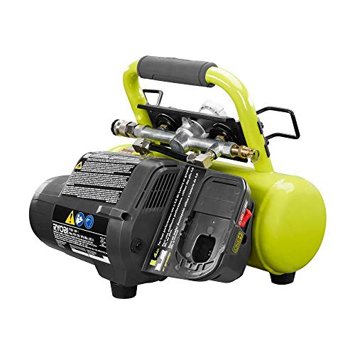 ONEAND 1 GAL. 120 PSI Portable 18V Horizontal AIR Compressor 0.5 CFM at 90 PSI
