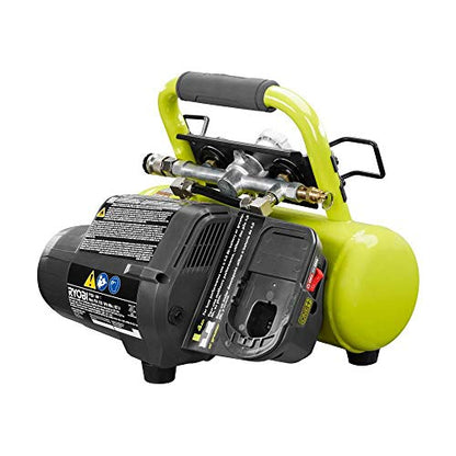 ONEAND 1 GAL. 120 PSI Portable 18V Horizontal AIR Compressor 0.5 CFM at 90 PSI