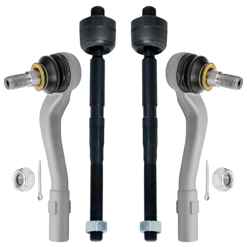 Detroit Axle - Front Tie Rods Kit for Mercedes-Benz C320 C350 C240 C280 - size: 4S42799/group