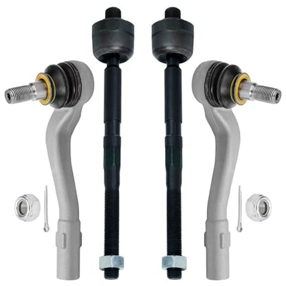 Detroit Axle - Front Tie Rods Kit for Mercedes-Benz C320 C350 C240 C280 - size: 4S42799/group