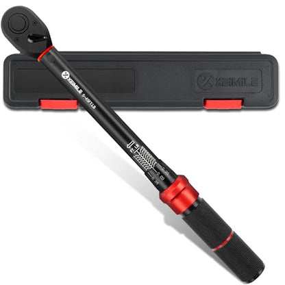 3/8-Inch Drive Click Torque Wrench-5-45Ft-Lb for Car Motorcycle DIY - size: 3/8"DR.5~45 FT-LB