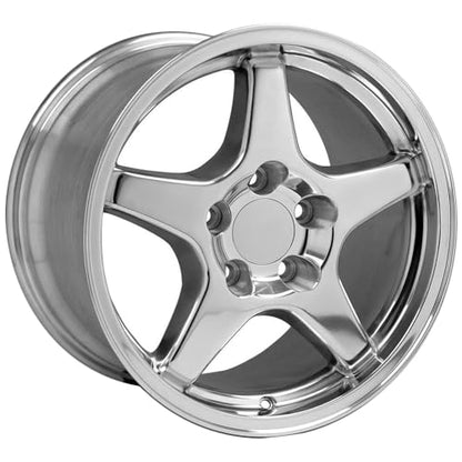 Tires OE Wheels LLC CV01-17095-5475-56P Polished Wheel Painted (17 x 9.5 inches /5 x 120 mm, 56 mm Offset