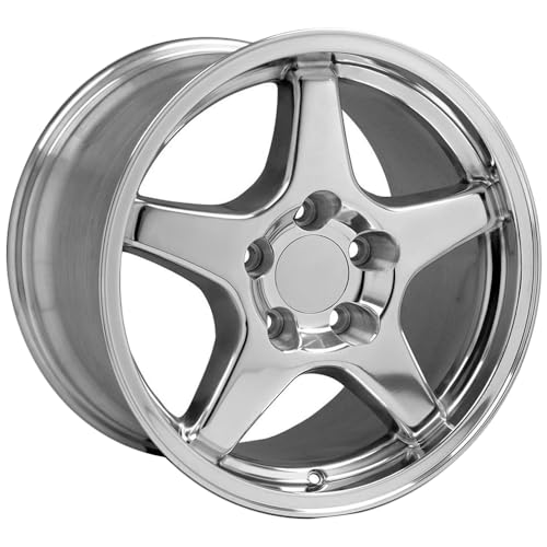 Tires OE Wheels LLC CV01-17095-5475-56P Polished Wheel Painted (17 x 9.5 inches /5 x 120 mm, 56 mm Offset