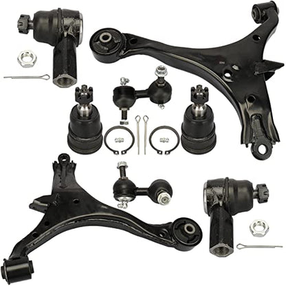 Front Lower Control Arm Tie Rod End and Stabilizer Link ball joint - size: CAK1049