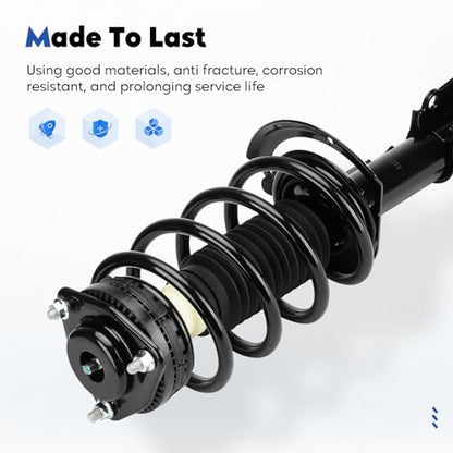 Front Struts Assembly Fit for Dodge Avenger 2008-2014 (2.4L Sedan FWD)