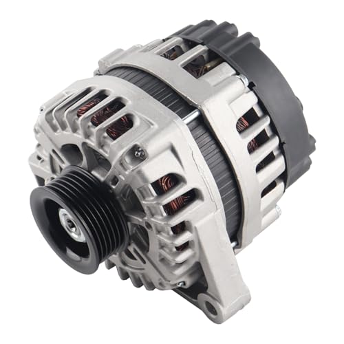 Alternator 150A 12V 6-Groove Pulley Compatible with 2010-2012 Chevy Equinox,2012-2016 Impala,2014-2016 Impala Limited,2010-2012 GMC Terrain,Replace 13588312