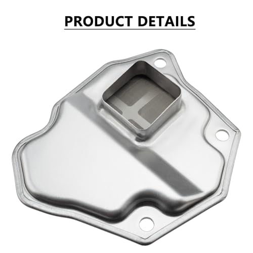Transmission Filter Oil Pan Gasket Kit Fits for Nissan Altima Rogue Juke NV200 1.6 2.0 2.5 3.5L with JF011E Gearbox Replace Part Number 31728-1XF03 31726-1XF00 31728-1XF02 31728-1XF0A 31728-1XHOA