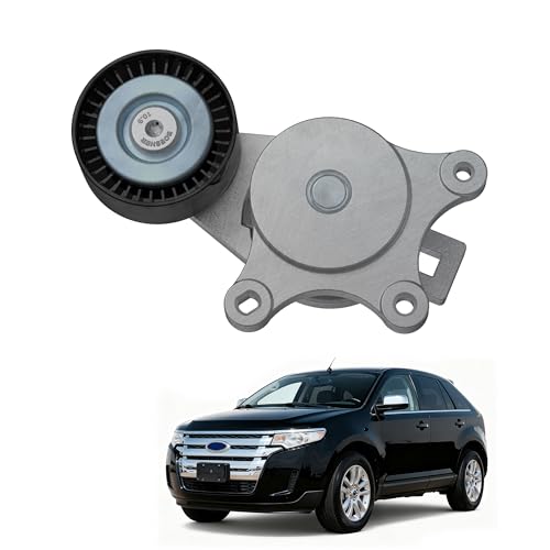 Belt Tensioner Assembly with Pulley Fits Ford Exporer 2011-2018,Edge