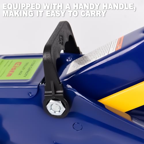 PONO Low Profile Floor Jack 2 Ton, 5.1"-13" Lift Heavy Duty Car Jack