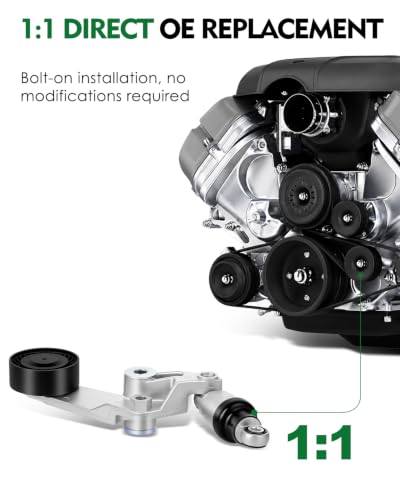 Belt Tensioner Assembly with Pulley for:-Toyota Corolla 1998-2008 - size: 38286