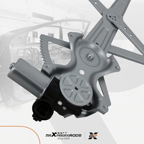 maXpeedingrods Front Right Passenger Side Window Regulator Motor Assembly for Toyota Corolla Highlander Tacoma 2014-2021 OE#740-091 69801-0D170 - style: 740-091