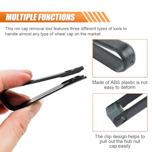 3PCS 3 Type Car Wheel Lug Cap Removal Tool/Puller Set