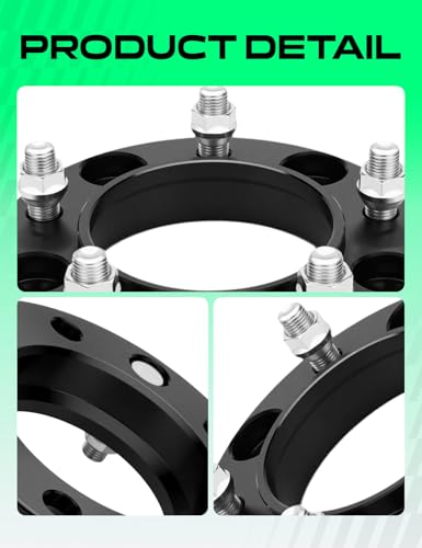 YHTAUTO 5x150 Hub Centric Wheel Spacers 1 Inch for Lexus, Toyota - size: 1 Inch Thickness, style: 2 PCS