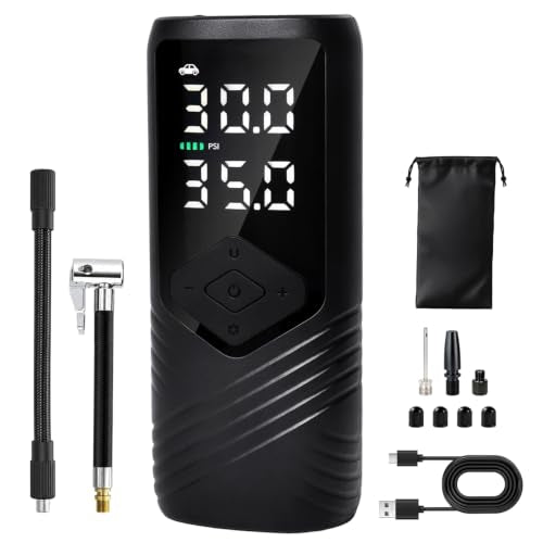 Tire Inflator Portable Air Compressor for Car Tires, 150 PSI Air Pump