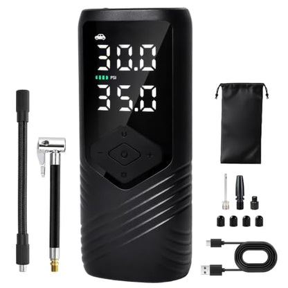 Tire Inflator Portable Air Compressor for Car Tires, 150 PSI Air Pump