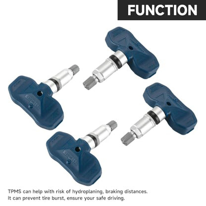 4pc 315MHz TPMS Sensors for Chevy GMC Cadillac 2004 15136883