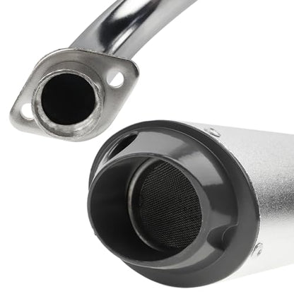 FLYPIG 28mm Muffler Exhaust Pipe kit Assembly fit 125cc 140cc 150cc