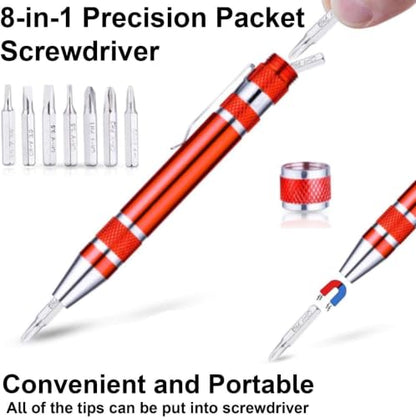 Soldering Iron Kit with Digital Multimeter,60W 110V Adjustable Temperature,5 Tips, Desoldering Pump, Wire Stripper,Carry Case-Electric Soldering Set for Electronics Repair,PCB,Arduino,DIY