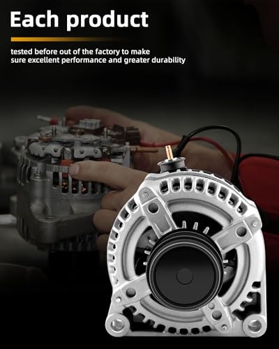 OCPTY Alternator for Dodge Caravan 01-07,for Chrysler Town & Country 01-07 - size: 140AMP, style: for Chrysler for Town & Country 2001-2007