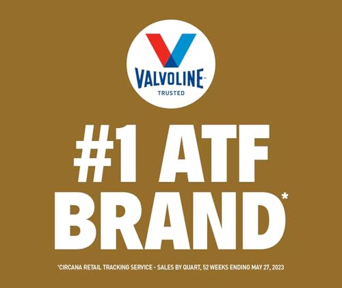 Valvoline Extended Protection Full Synthetic Automatic Transmission Fluid ATF 1 QT, Case of 6 - size: 1 QT, Case of 6