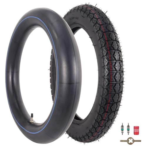 3.50-16 Tire and Inner Tube, 3.00-16 90/100-16 Street Tread Tires