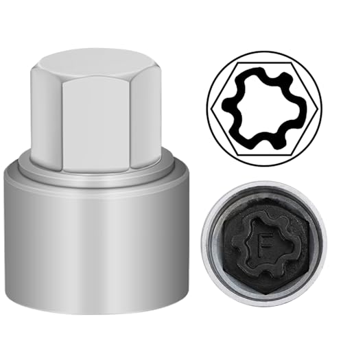 F Wheel Locking Nut Key for Audi, Socket OD 27mm - ID 25mm - size: Socket F