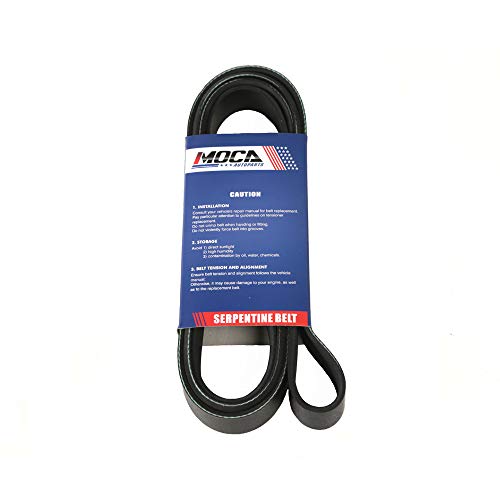 MOCA 7PK2170 Serpentine Belt 06-11 for Honda Civic DX Coupe 2-Door 1.8L - size: 7PK2170