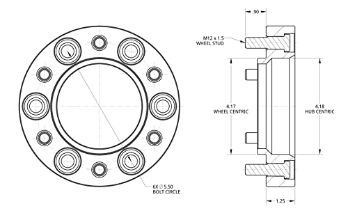 Spidertrax WHS007 Black Wheel Spacer Kit - color: Black