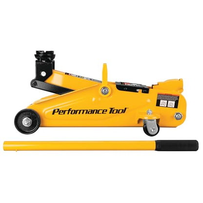 Performance Tool W1606 2 Ton Compact Trolley Jack, Yellow - style: 2 Ton (4,000 lbs)