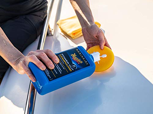 Meguiar's M91 Marine/RV Power Cut Compound, 32oz - size: 32 Fluid Ounce, style: Power-Cut Compound