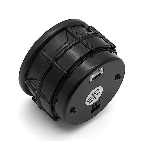 2 Inches 52mm Car Fuel Level Digital Gauge Automobile Blue Backlight Universal Meter (Fuel Gauge)