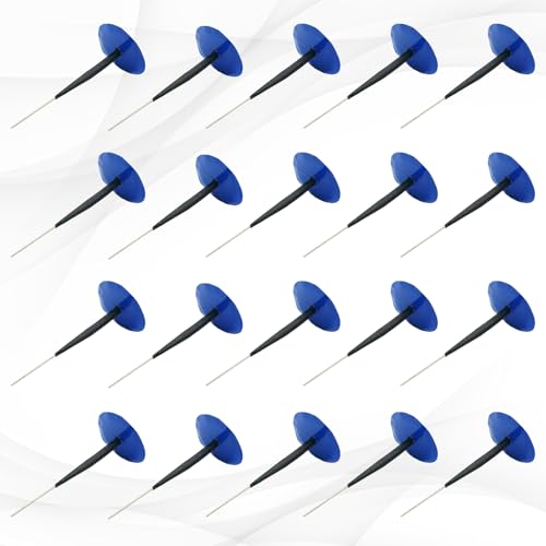 20PCS Tire Repair Patch Kit, Mushroom Tire Plug Patch, Rubber Puncture Repair Plug 1/4" x 2" for Car Motorcycle Truck Bus Scooters
