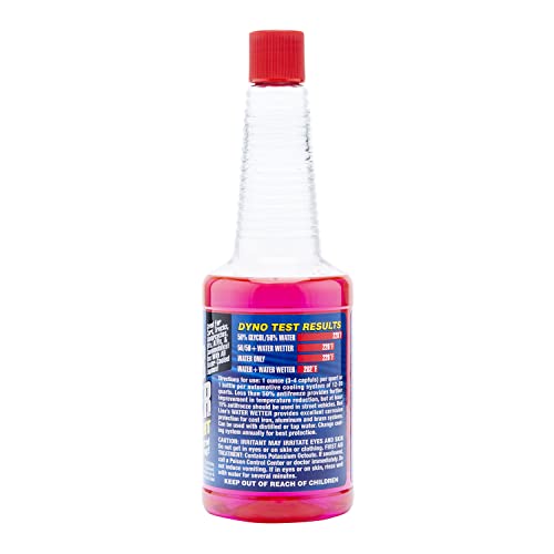 Red Line 80204 WaterWetter Super Coolant - 12 Ounce | Red Line 50104 75W85 GL-5 Full Synthetic Gear Oil for Hypoid Limited Slip Differentials - 2 Quarts