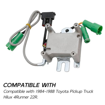 89620-35140 Ignition Control Module Coil Igniter Assembly Replacement for Toyota Pickup 1984-1988 Replacement for Toyota 4Runner 22R 1984 Replaces 89620-35200 131100-3752 6H1298 88921533