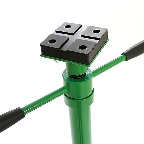 KUAFU 55.62"-79.48" Automotive Under Hoist Jack Stand 2 Ton High Lift - size: Green
