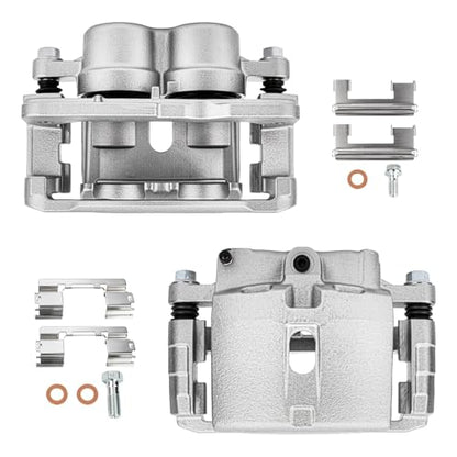 SCITOO Front Brake Calipers With Bracket 18-B4729 18-B4728 - size: Front[18-B4729 & 18-B4728]