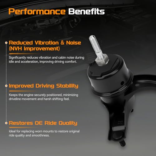 4PCS Engine Motor Mount & Transmission Mount Set for Toyota Camry