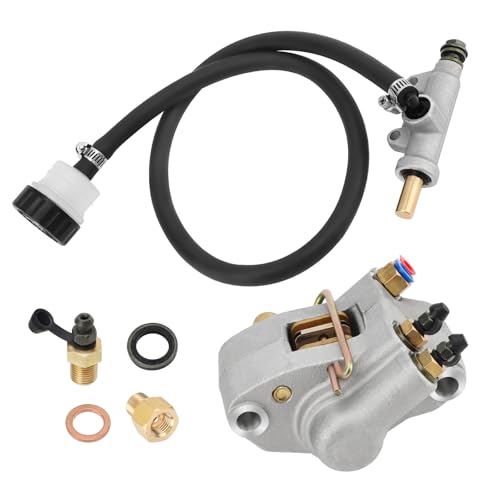 M MATI Rear Brake Caliper & Master Cylinder for Polaris Sportsman 500 400 335 Diese-l 455 Worker 335 500 1998-2002 1910301 1930818 1910553 1910441 1910366 1930819