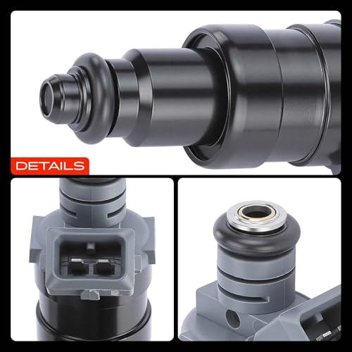 A-Premium Fuel Injectors Compatible with Jeep, Dodge - style: Pack of 4