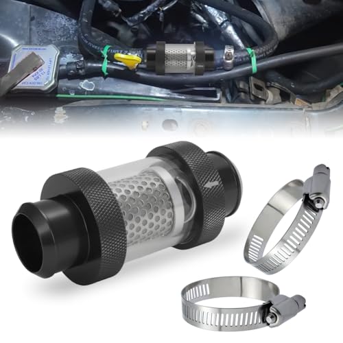 Inline Heater Core Coolant Filter 1-1/2 Inch Universal
