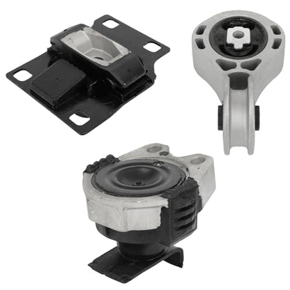 SCITOO Engine Motor and Transmission Mount Set for Ford for Focus 2008-2011