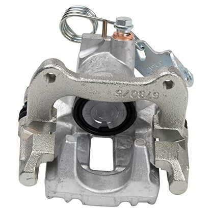 TRQ Rear Brake Caliper Set Zinc Coated Brackets Hardware - color: Replacement, size: CLA31946